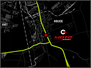 Mapa Motocentrum Olomouc